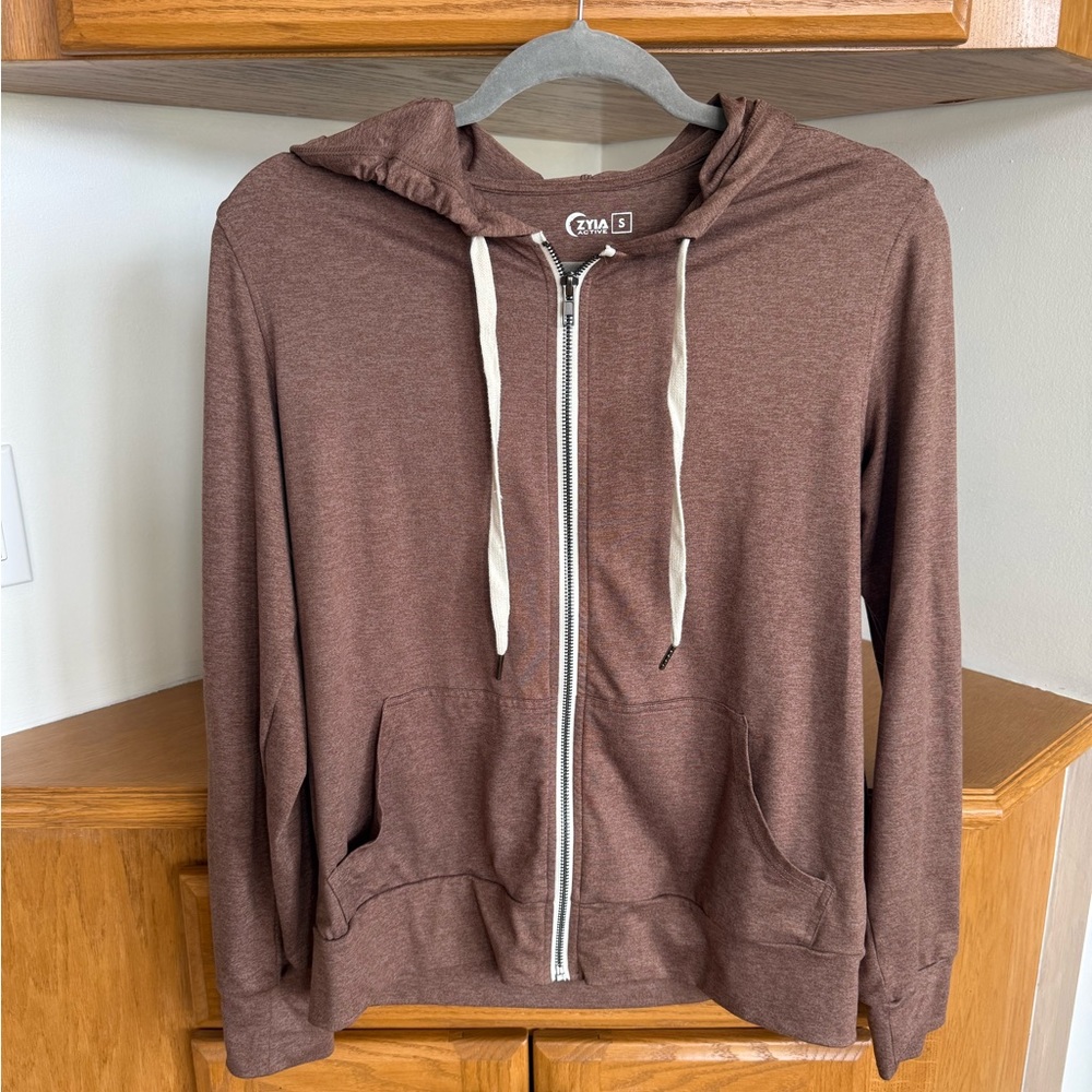 ZYIA Brown Downtime Zip Jacket RC - Picture 4 of 5